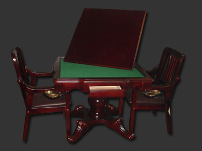 Cigar Room Classic Custom Poker Table | Steamboat Tables