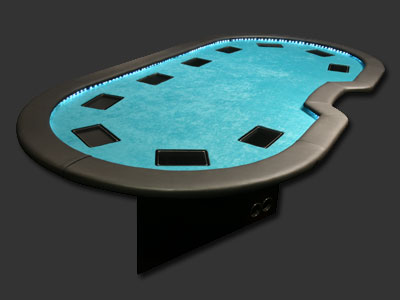 TV Tournament Table Custom Poker Table | Steamboat Tables